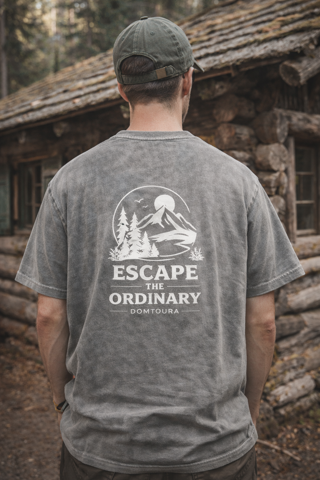 DOMTOURA – Escape The Ordinary Oversized Shirt